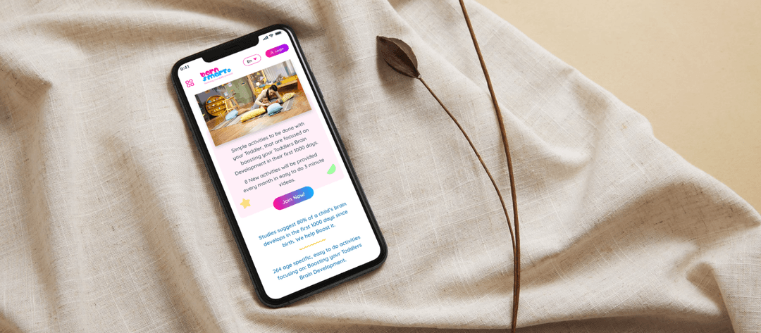 born smart website mobile view
