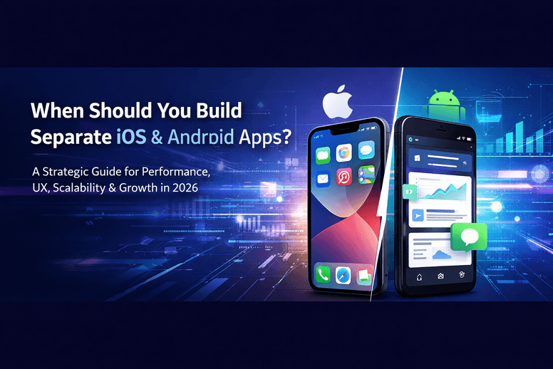 When Should You Build Separate iOS and Android Apps? A Strategic Guide for 2026