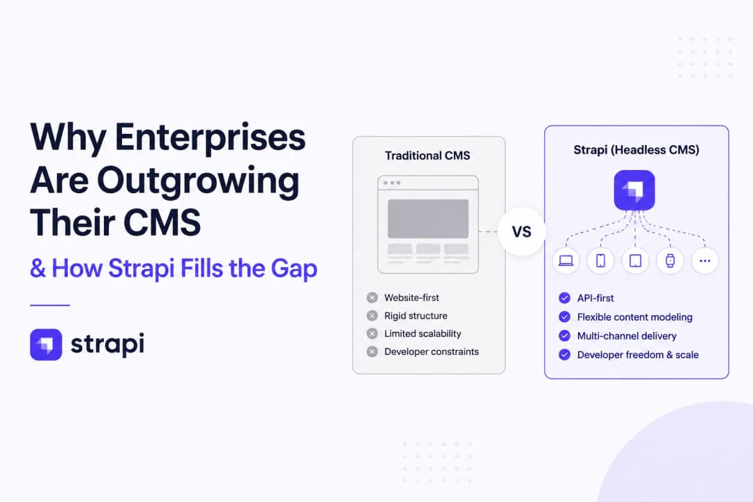 Why Enterprises Are Outgrowing Their CMS and How Strapi Fills the Gap