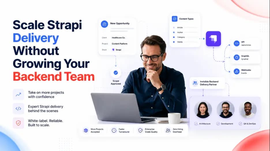 How Digital Agencies Are Saying Yes to More Strapi Projects - Without Hiring a Backend Team