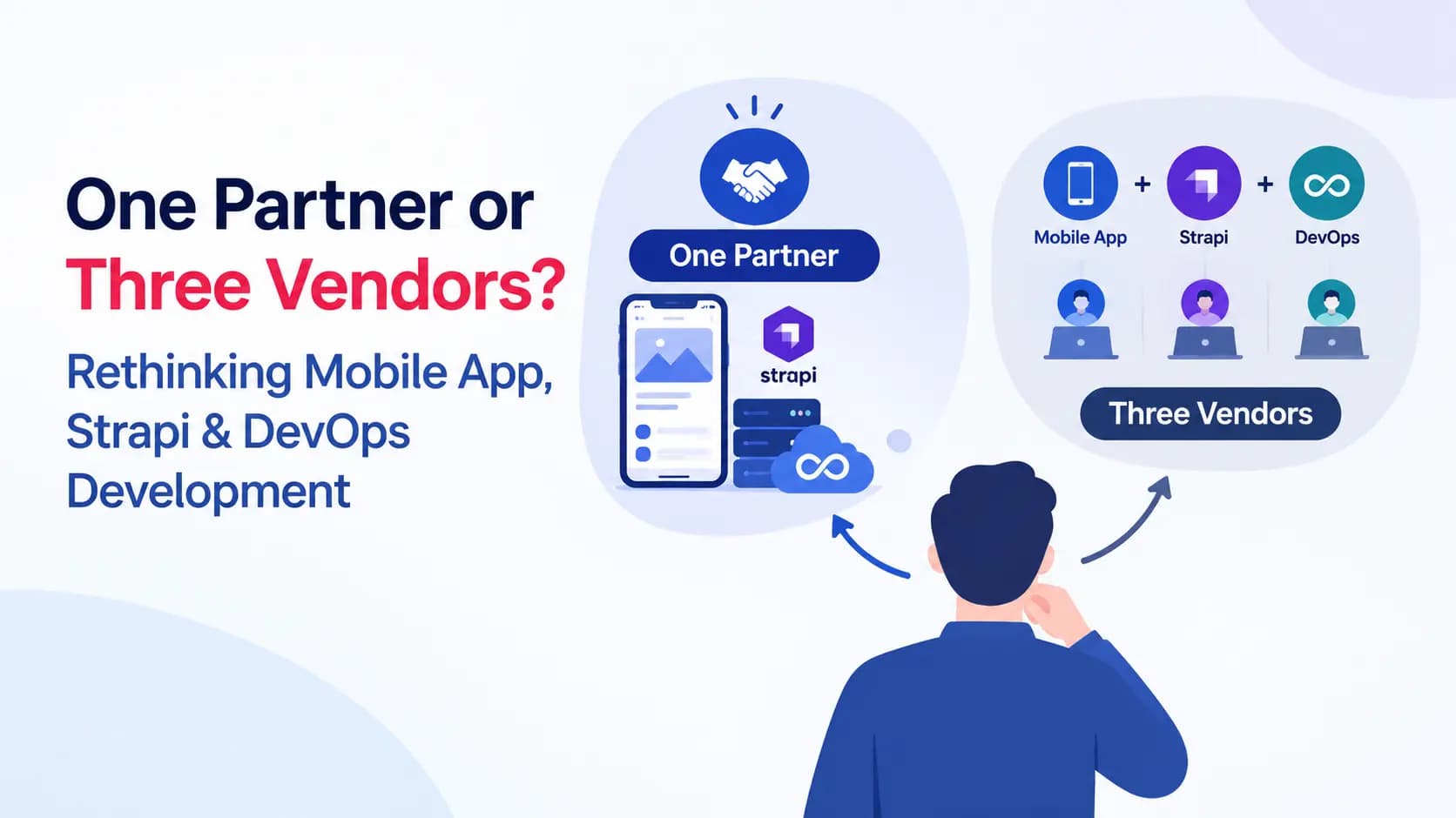 One Partner or Three Vendors? Rethinking Mobile App, Strapi & DevOps Development